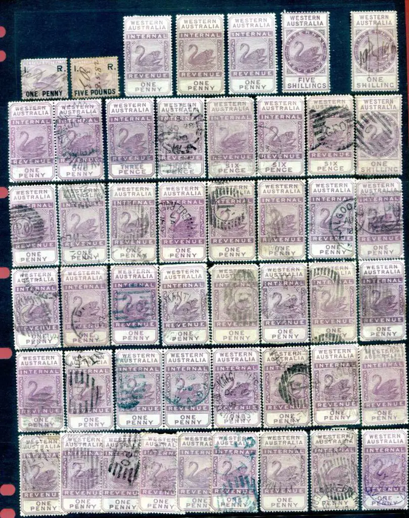 Revenues Page of "Internal Revenue" both postally ... Image 1++