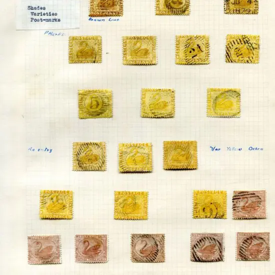 Swans 1872/78 Crown CC wmk, perf. 14 MLH/unused ...