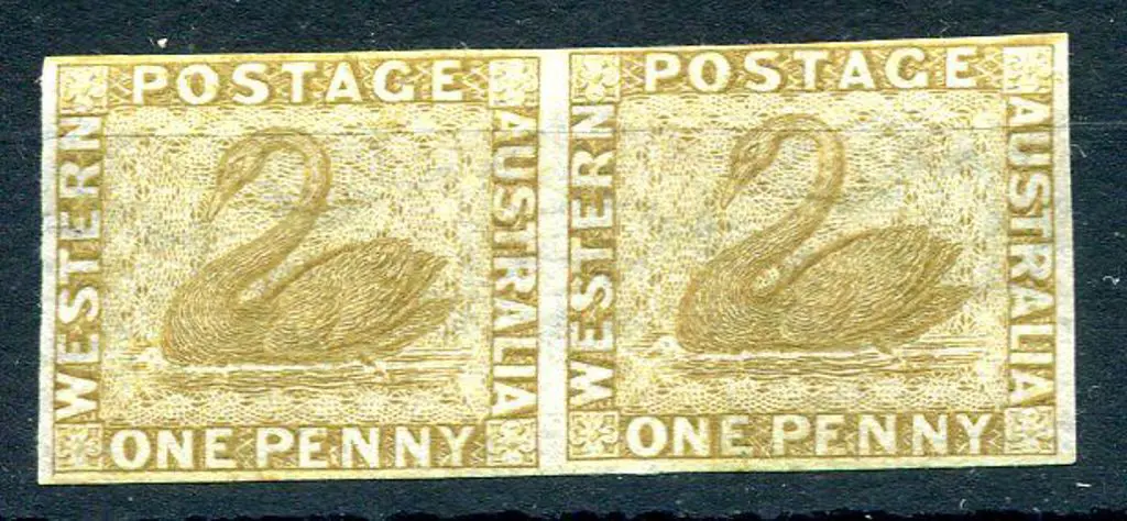 18641d bistre imperforate plate proof with wmk ... Image 1++