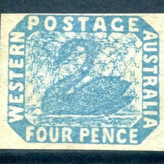 1854 4d blue with 3 generous margins, close at top ...