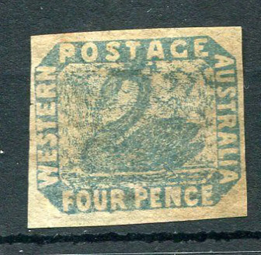 1854 4d blue with very good to large full margins. ... Image 1++