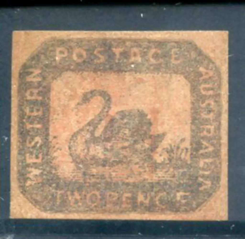 1857 2d brown-black/red Hillman with lightly ... Image 1++
