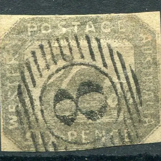 1857 6d golden bronze. Close to touching margins ...