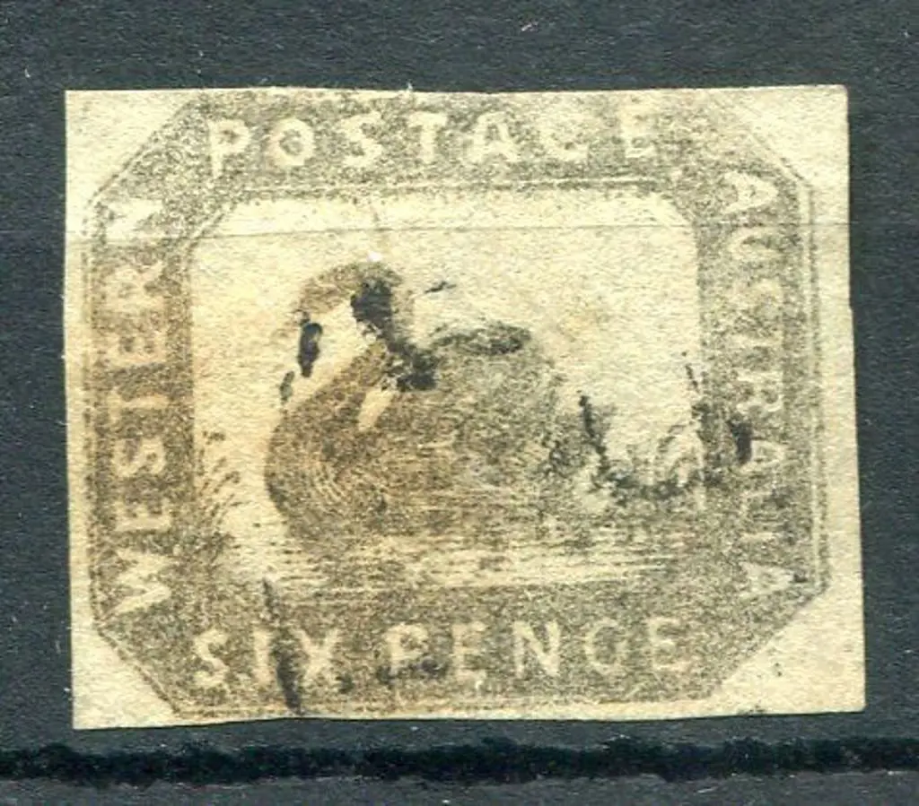 1857 6d golden bronze with close to large margins. ... Image 1++