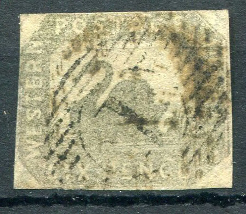 1859 6d grey-black with close to touching margins. ... Image 1++