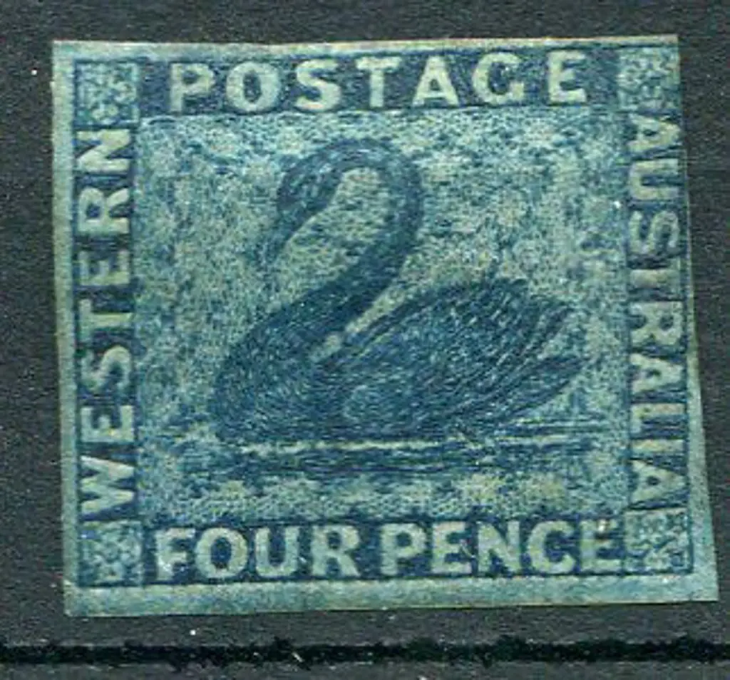 1860 4d deep blue with very good to just touching ... Image 1++
