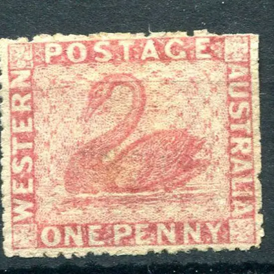 1861 1d rose. Unused without gum. Excellent ...