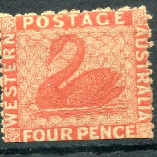 1861 4d vermilion. Fine unused without gum. ...