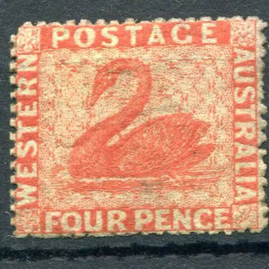 1861 4d vermilion. Looks very much to have ...
