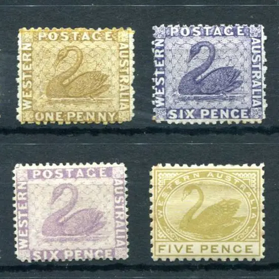 1864/79 1d bistre MNG & MH (SG 52), 6d violet MH ...