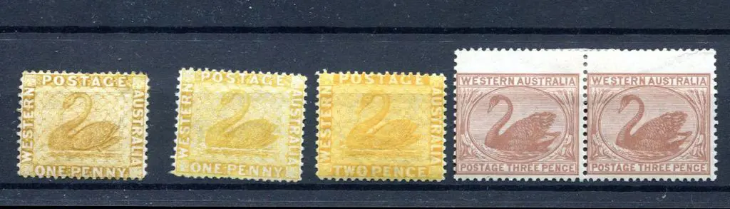 1876/81 1d ochre (SG 68, Cat. £95), 1d ... Image 1++