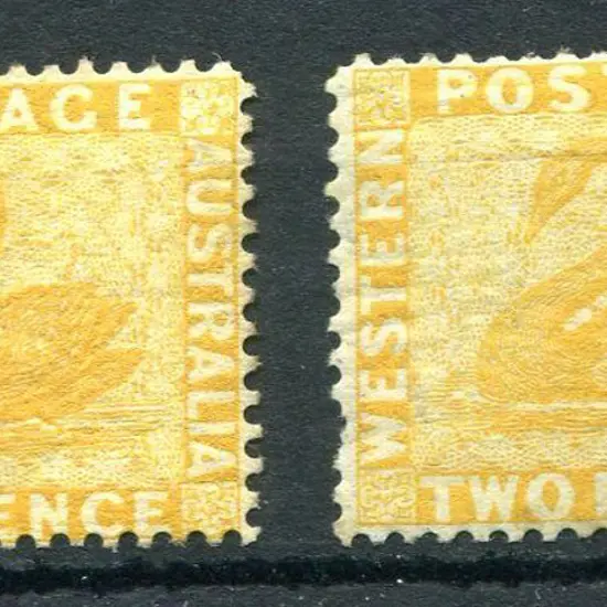 1876 2d chrome-yellow with sideways wmk, MNG plus ...