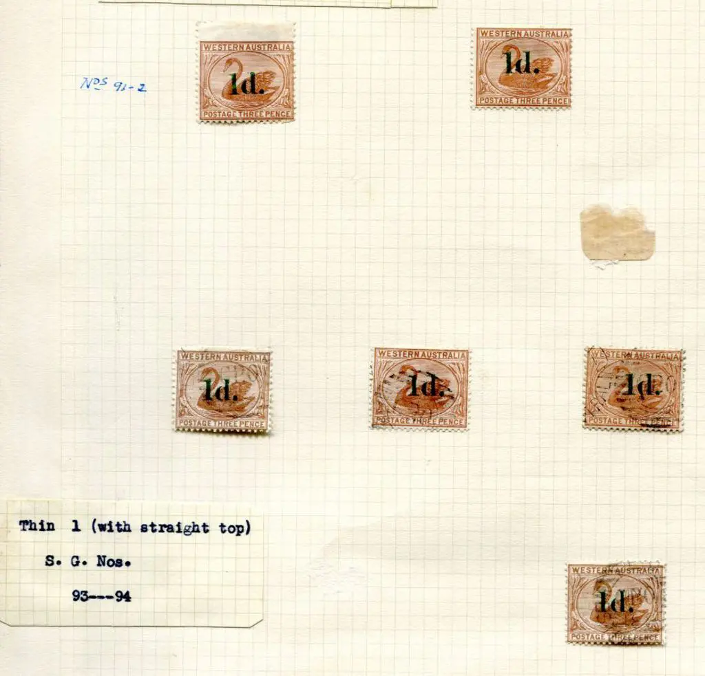 1885 Surcharges with "1d." surcharge in green on ... Image 1++