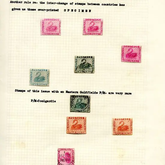 1888 CR/CA wmk, perf. 14 group consisting 1d ...