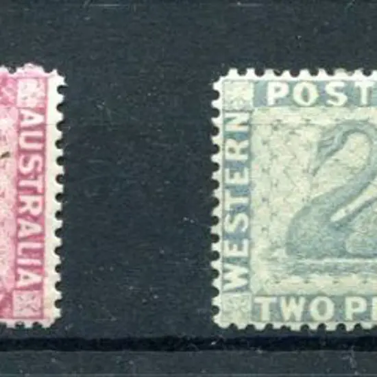 1888 1d carmine-pink MUH/MLH pair, 2d grey MLH & ...