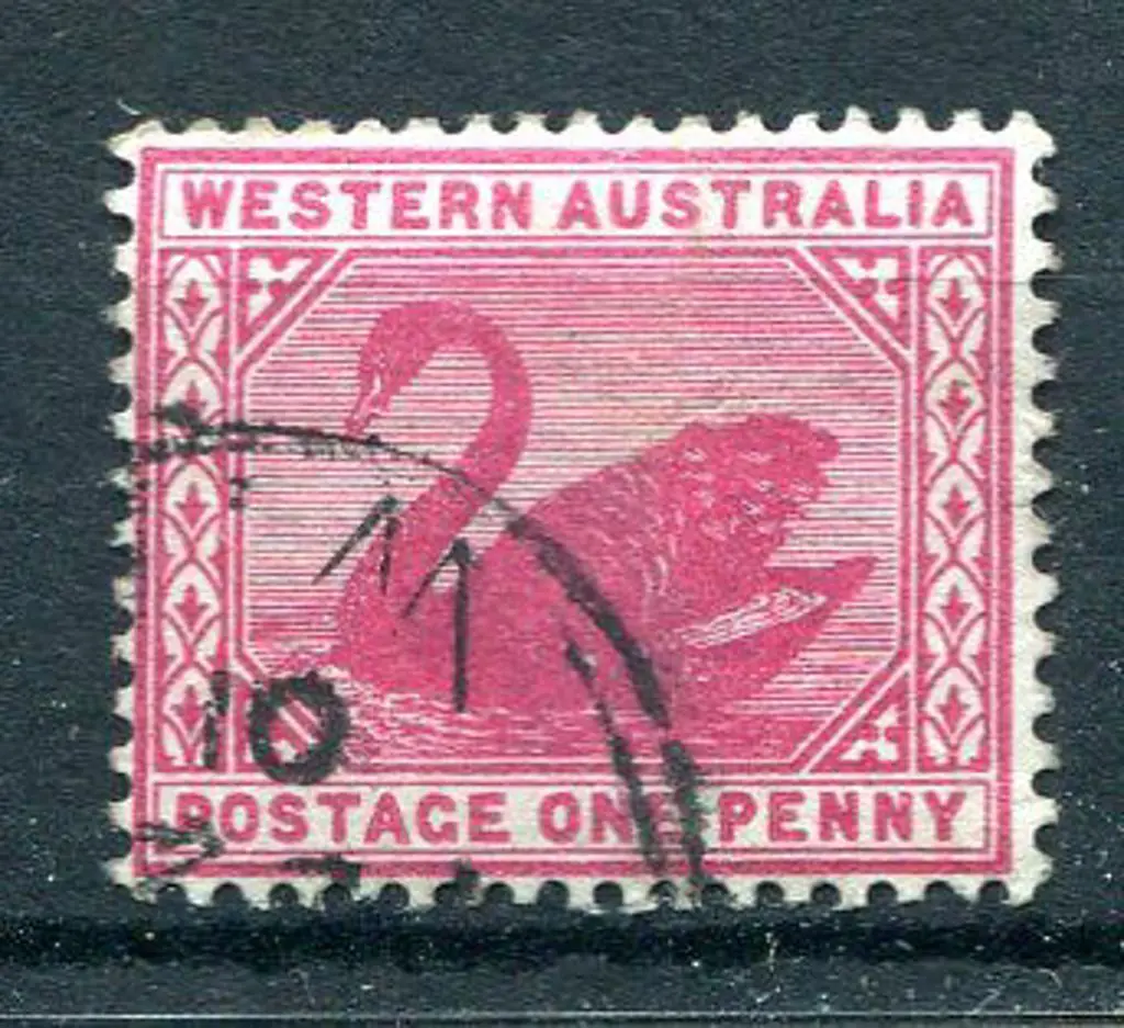 1898 1d carmine with inverted wmk. Fine used. SG ... Image 1++