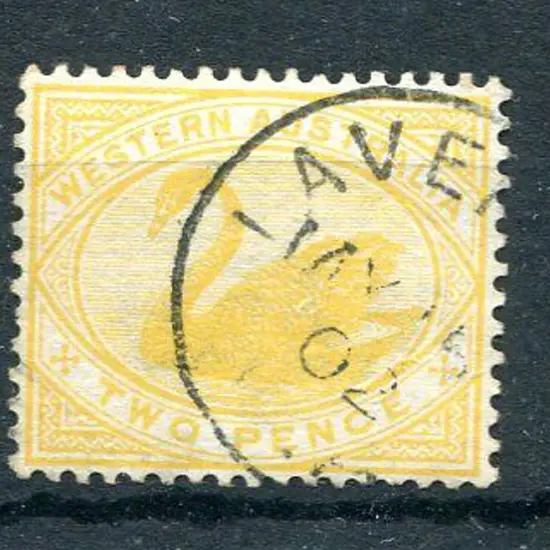 1899 2d bright yellow with inverted wmk. Superb ...