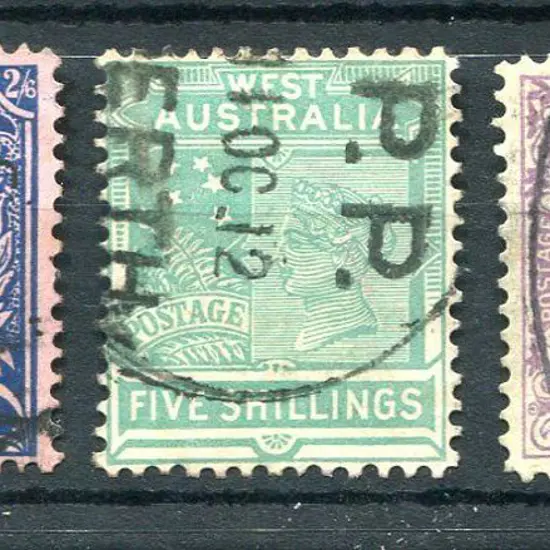 1902/11 2/6d to 10/- set of 3 good to fine used. ...