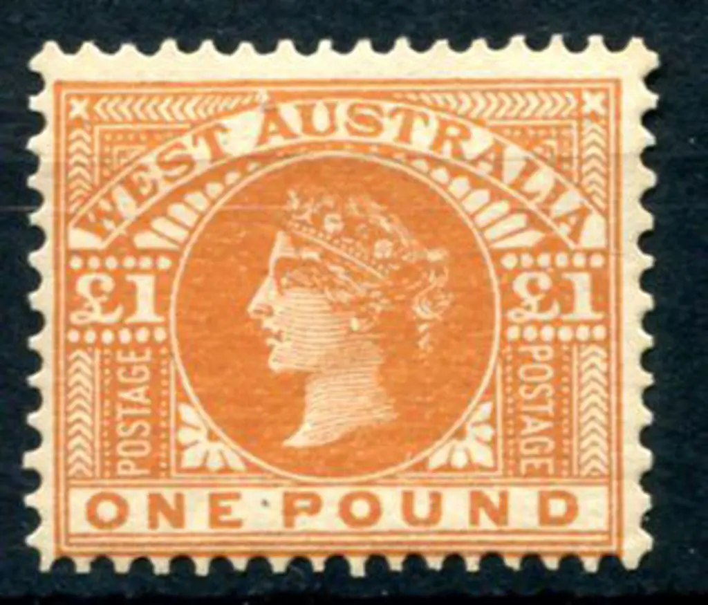 1902 £1 orange-brown. MLH & centred low with very ... Image 1++