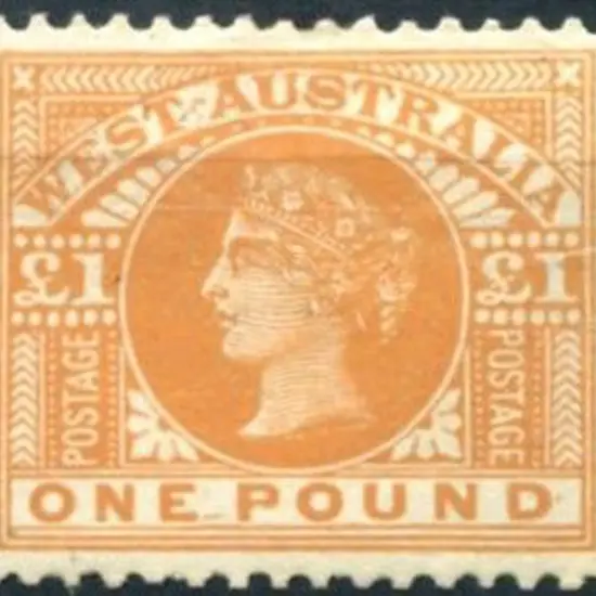 1909 £1 orange. MLH with small dry spot on gum ...