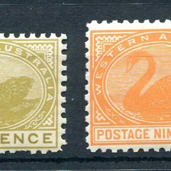 1902/11 5d bistre (short perf at base) & 9d ...