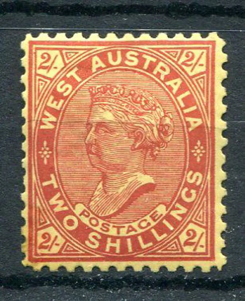 1902 2/- bright red/yellow. MLH with strong ... Image 1++