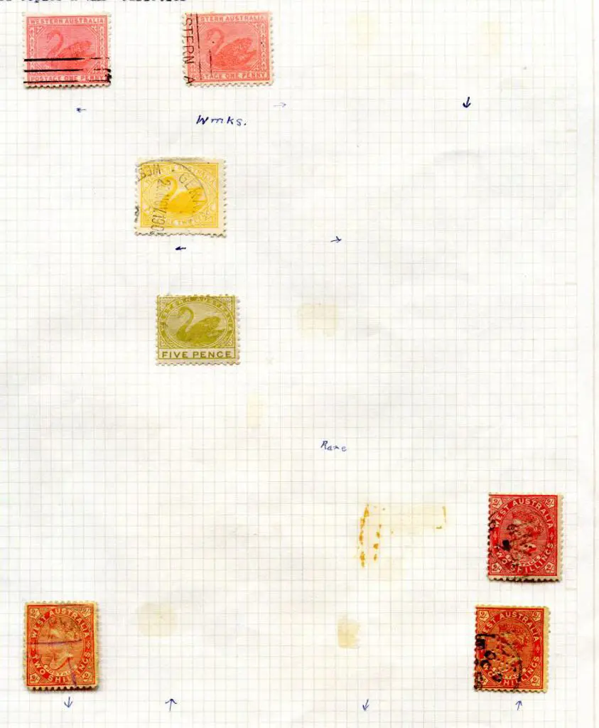 1902 2/- bright red/yellow (SG 134) used x 3 incl ... Image 1++