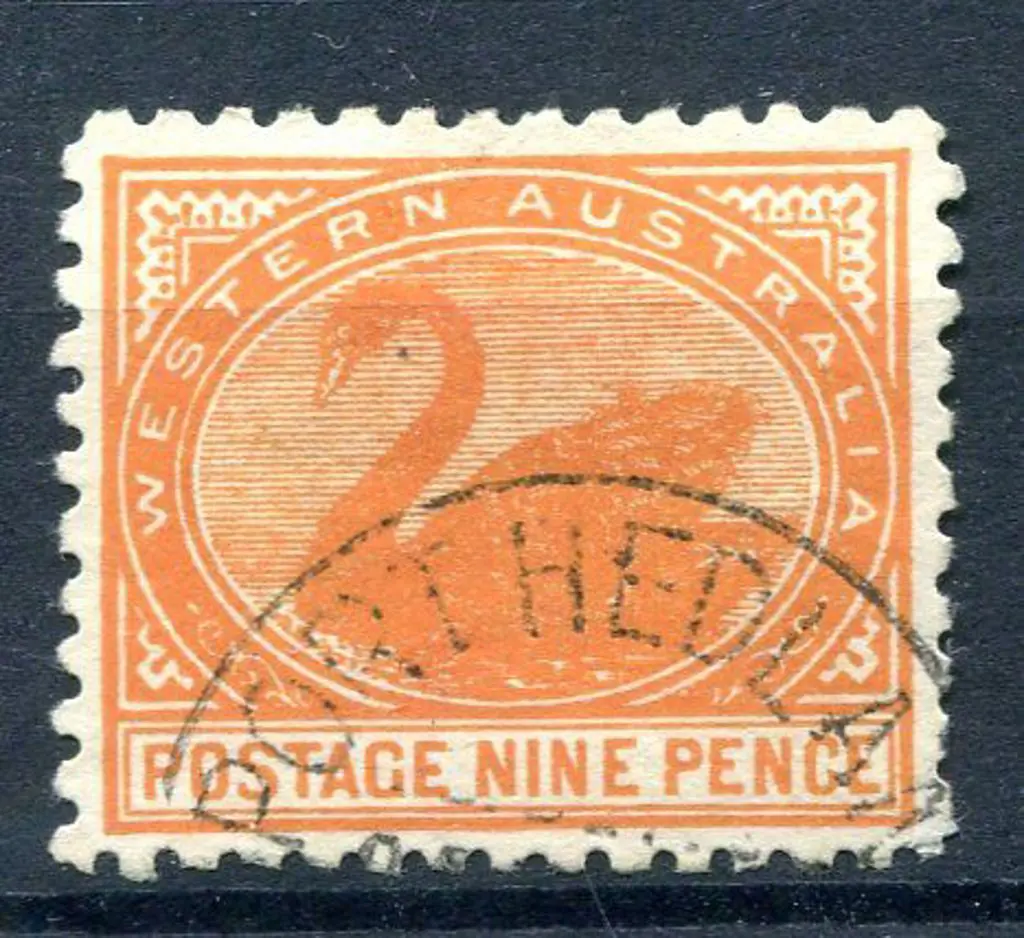 1905 9d red-orange, perf. 11. Superb fine used & ... Image 1++