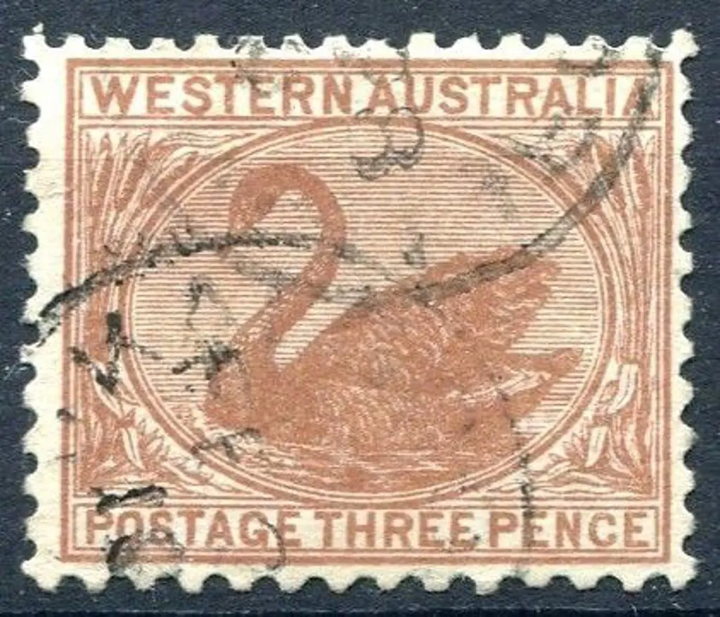 1906 3d brown, Crown over double-lined A wmk, ... Image 1++