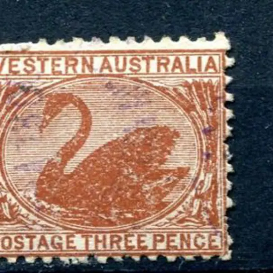 1912 3d brown on thin ready gummed paper with ...