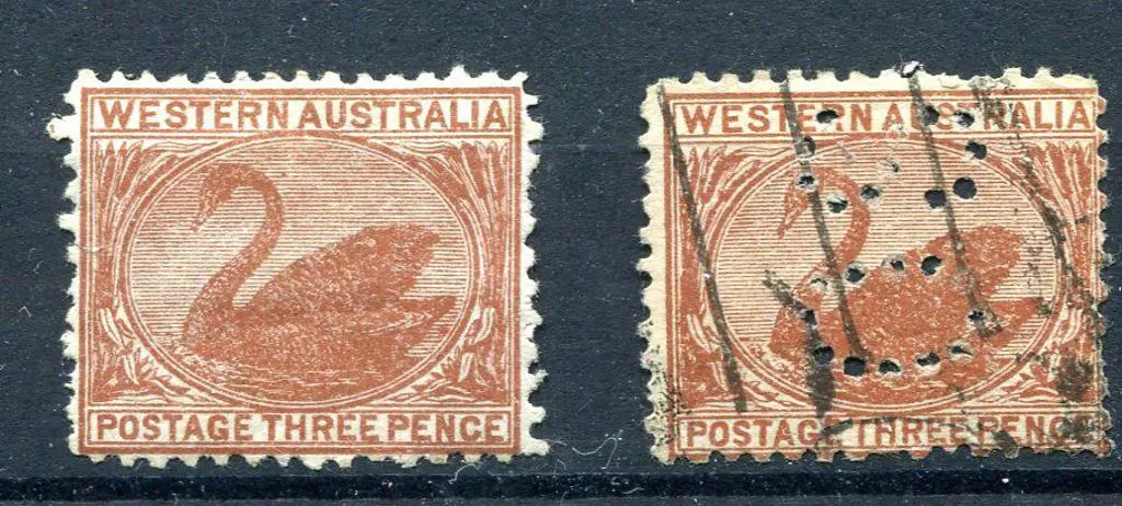 1912 3d brown on thin ready gummed paper. MH with ... Image 1++
