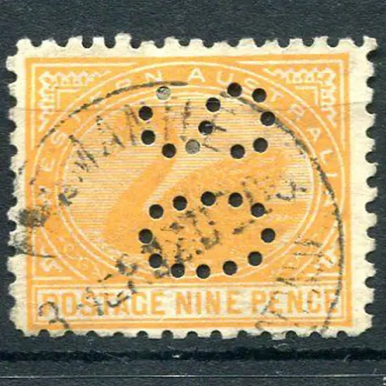 1906 9d orange-yellow, Crown/A wmk, perf. 11 & ...