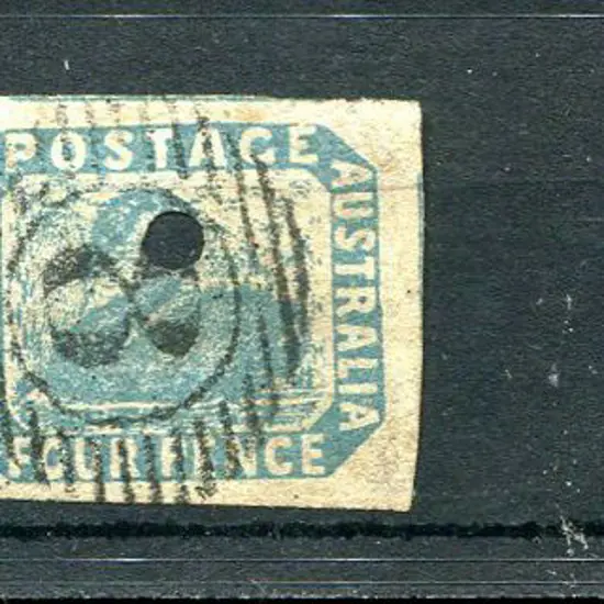 1854 4d blue imperfs x3 all with official ...