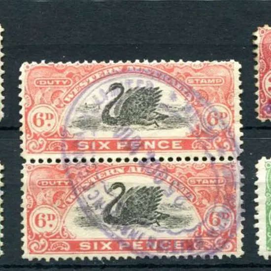 1906/09 5/- deep green with inverted wmk. Fine ...