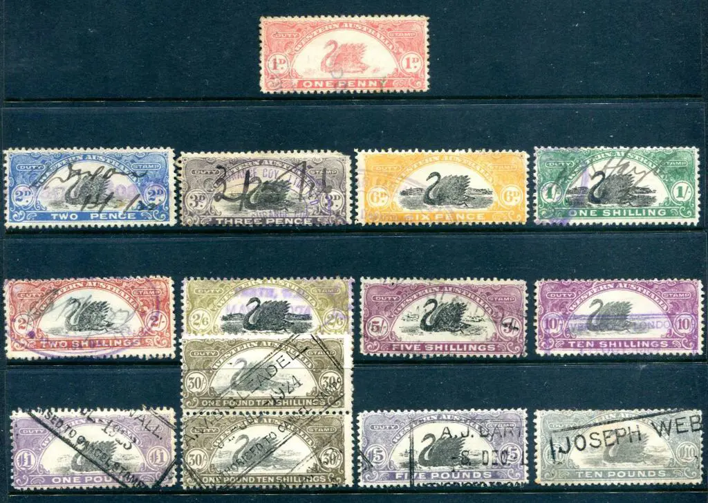 1920-23 "Duty Stamp" Design on New Paper with ... Image 1++