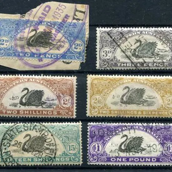 1923/25 1d to £5 set of 12. Majority fine used ...
