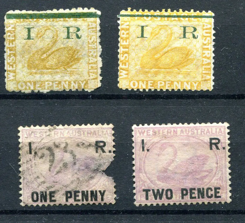 1891 1d yellow-ochre, perf. 12½, wmk CR/CC with ... Image 1++