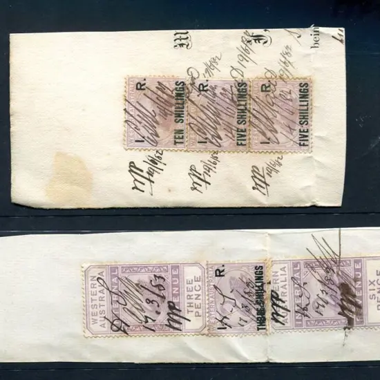 1881 3d lilac Internal Revenues ovptd "I.R." & ...