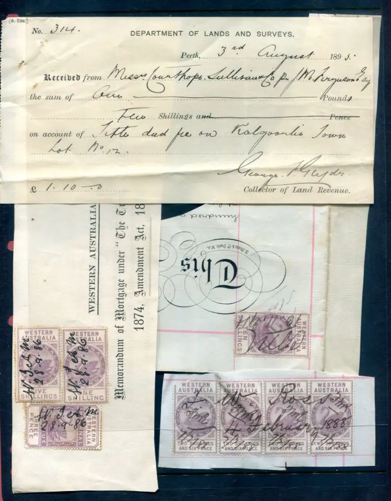 1881 3d "Internal Revenue" (R18), 1/- "Internal ... Image 1++