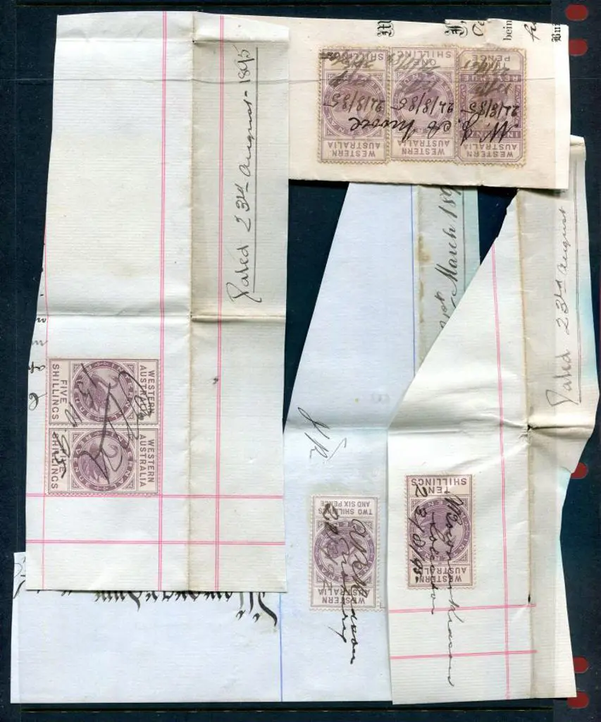 1881 3d "Internal Revenue" (R19), 1/- "Internal ... Image 1++