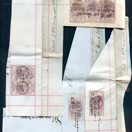1881 3d "Internal Revenue" (R19), 1/- "Internal ...
