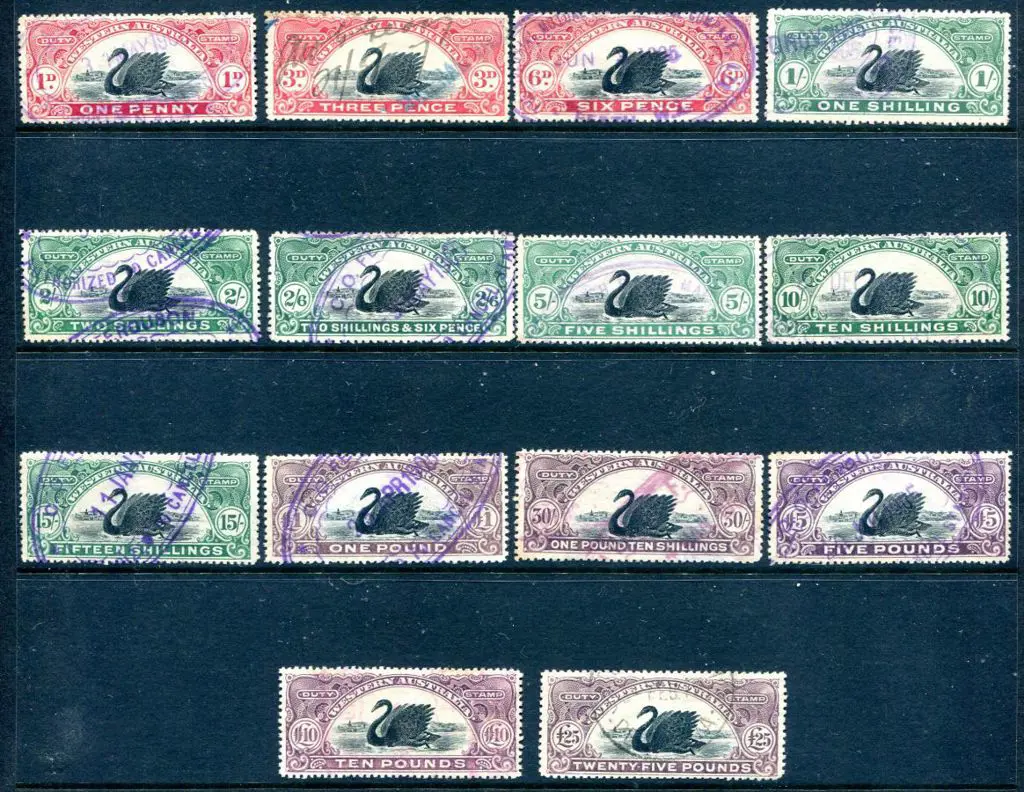 1904 1d to £25 short set excluding £50 & £100. ... Image 1++