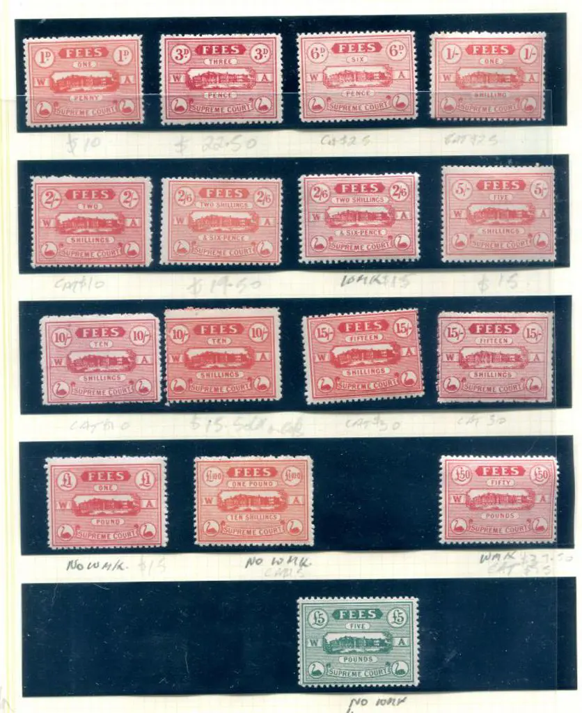 1907/22 Supreme Court Probate range of 16 to £50 ... Image 1++