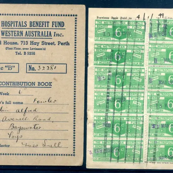 1940c "The Metropolitan Hospitals Benefit Fund of ...