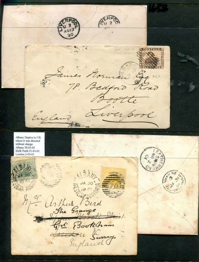 1890 (19th July) 6d violet perf. 14 on Liverpool, ... Image 1++