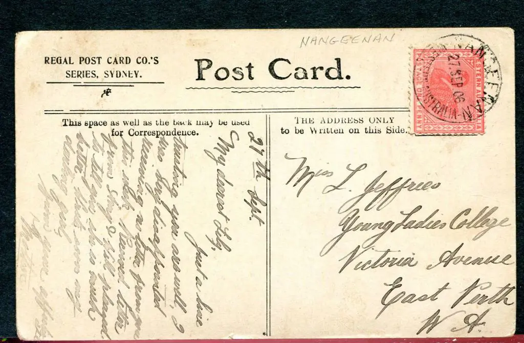 1906 (27th Sept) "It may be for years" b&w Regal, ... Image 1++