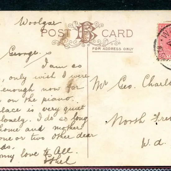 1909 (22nd Feb) "Loch Lomond & Ben Lomond" colour ...