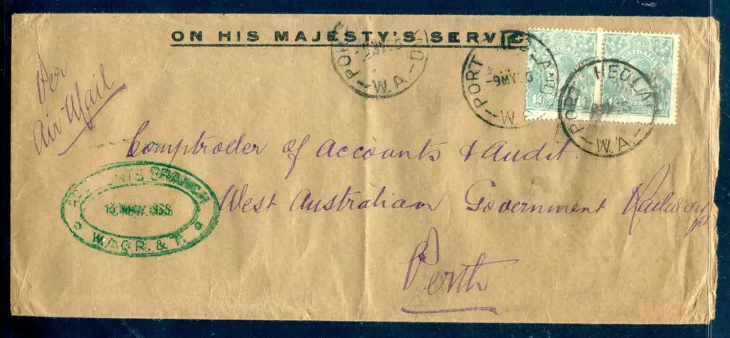 1935 (9th May) "On His Majesty's Service" long env ... Image 1++