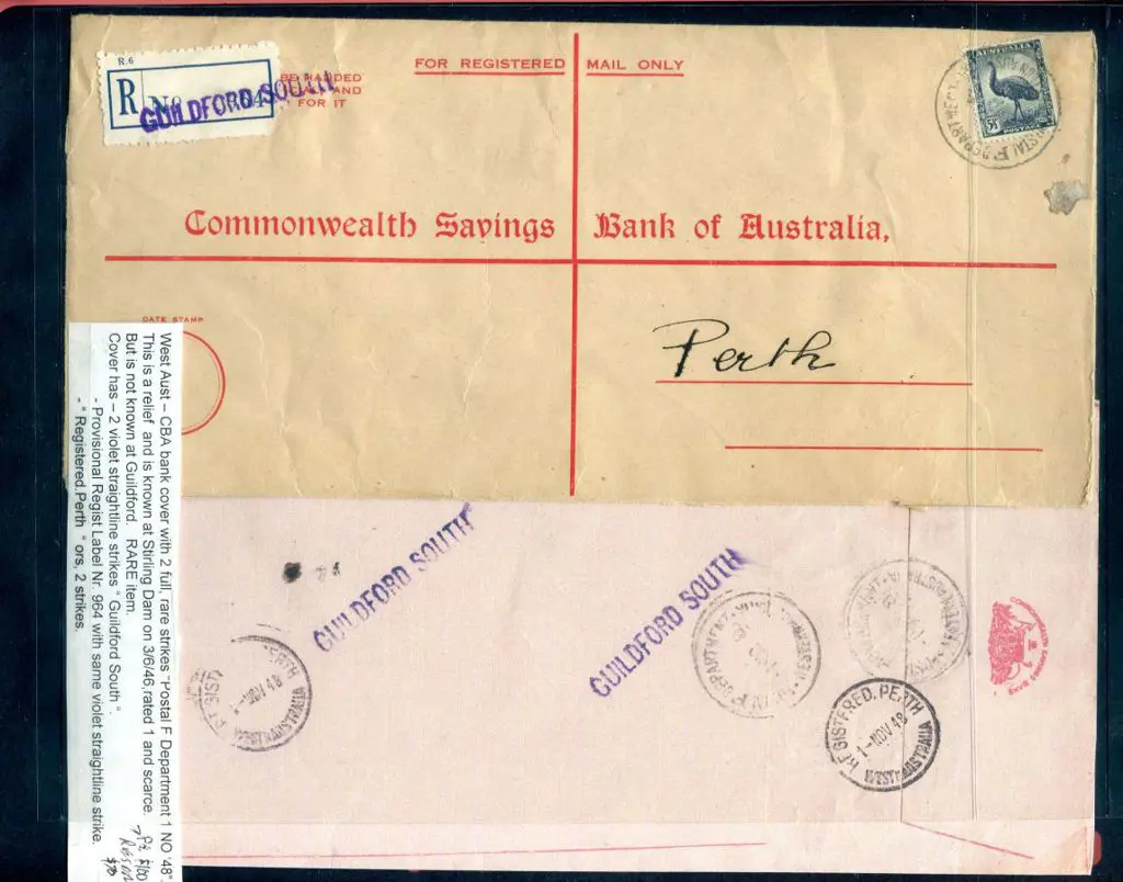 1948 (1st Nov) Commonwealth Savings Bank of ... Image 1++