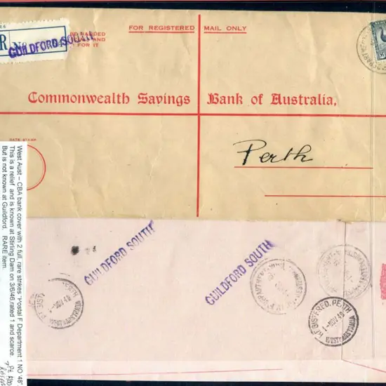 1948 (1st Nov) Commonwealth Savings Bank of ...